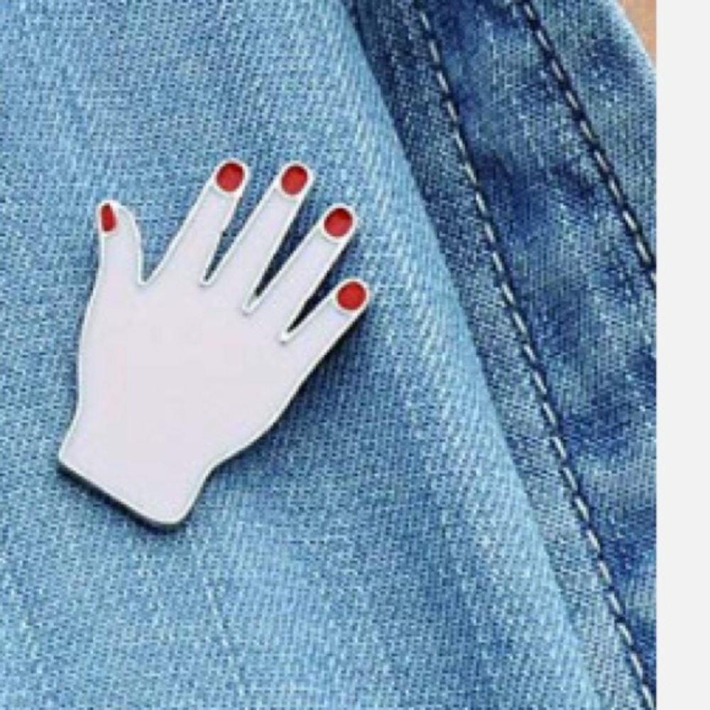 Severed Hand 🖐🏼 Enamel Lapel Pin